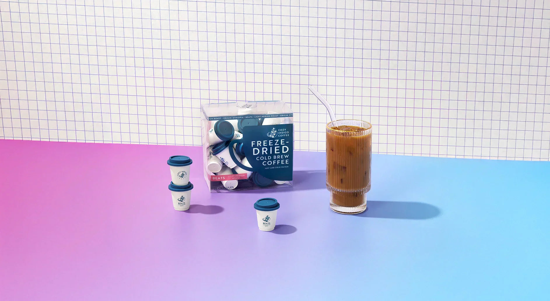 Cozy Indigo Coffee’s Beats Iced Latte Recipe: Quick, No-Brew Coffee for Summer